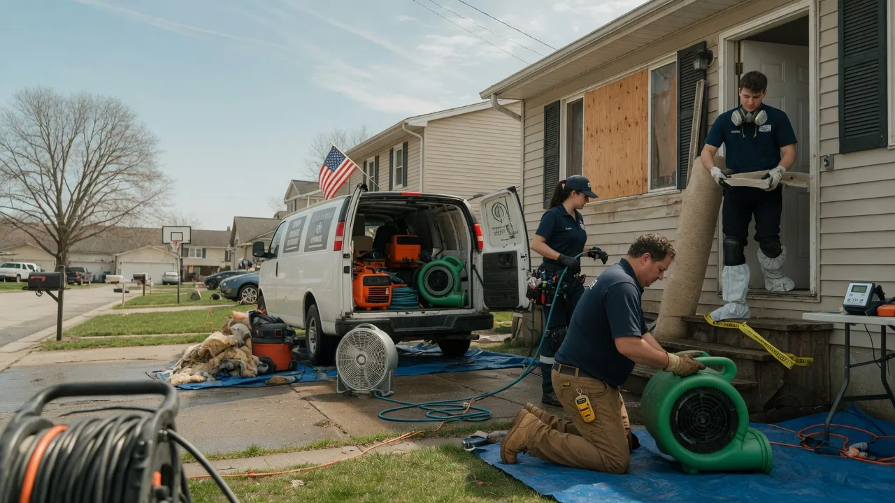 Water Damage Restoration in Neffs, PA near me